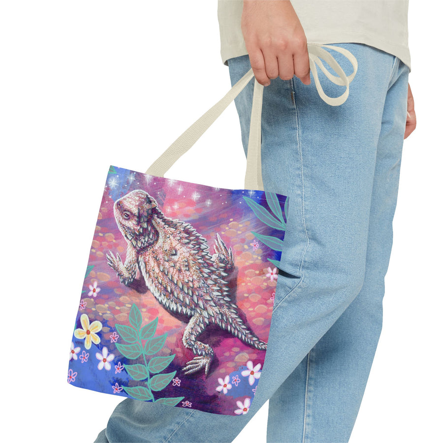 Horny Toad Tote Bag