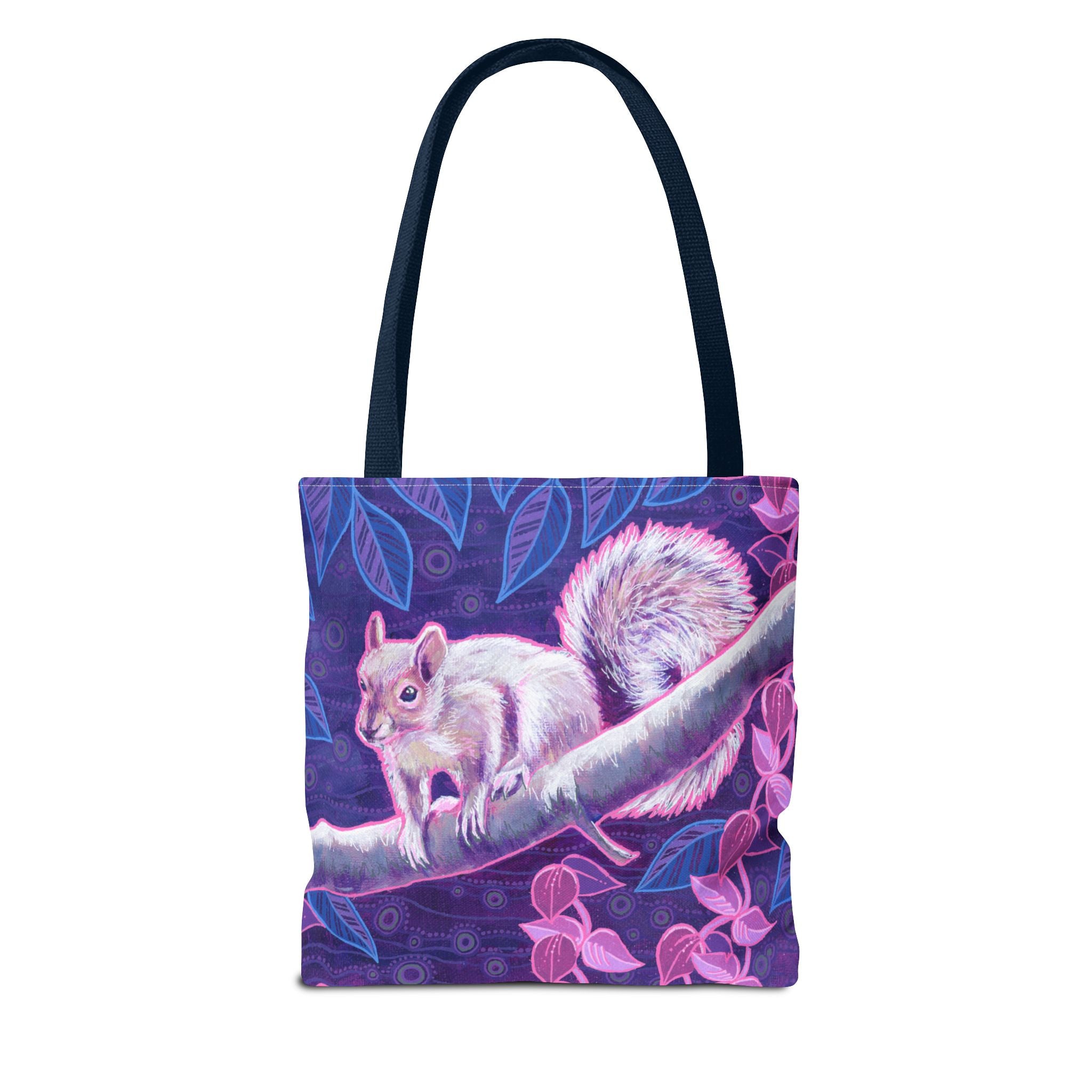 Shy Squirrel Tote Bag