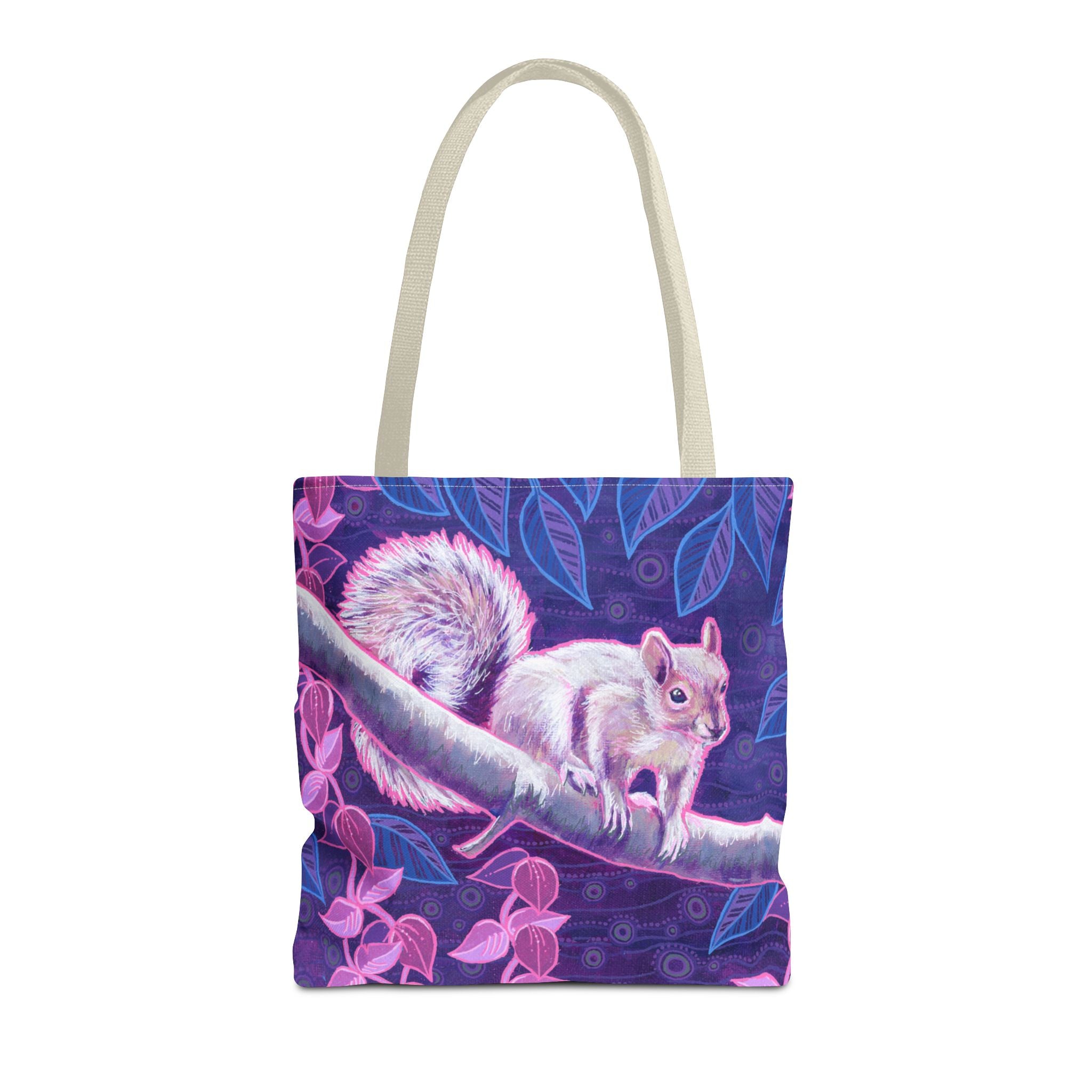 Shy Squirrel Tote Bag