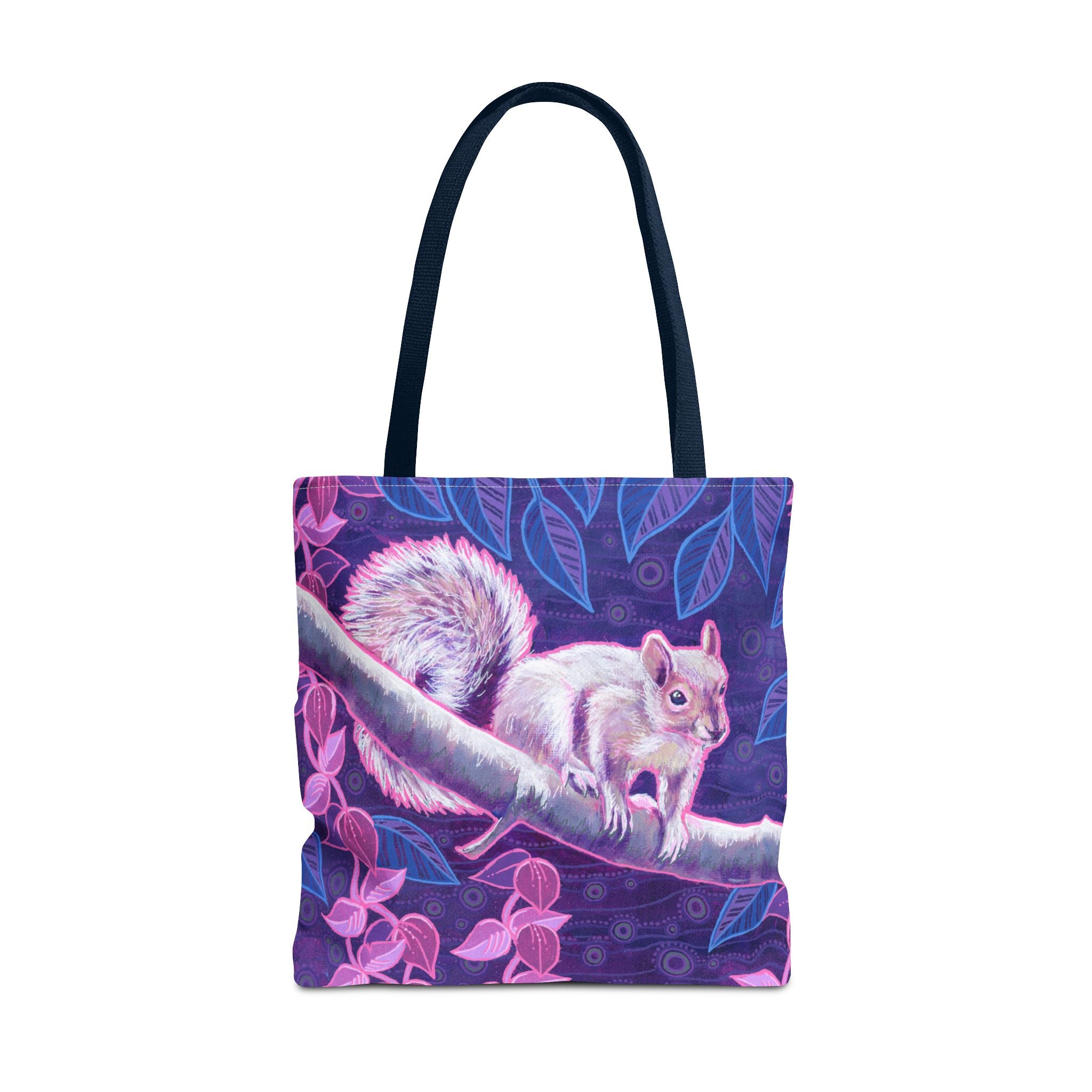 Shy Squirrel Tote Bag