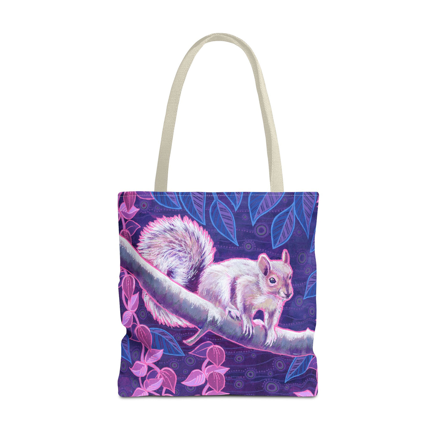 Shy Squirrel Tote Bag