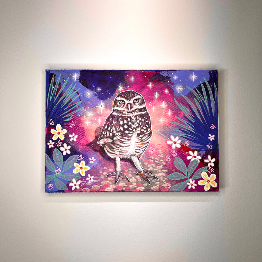 The Burrowing Owl - Original Artwork