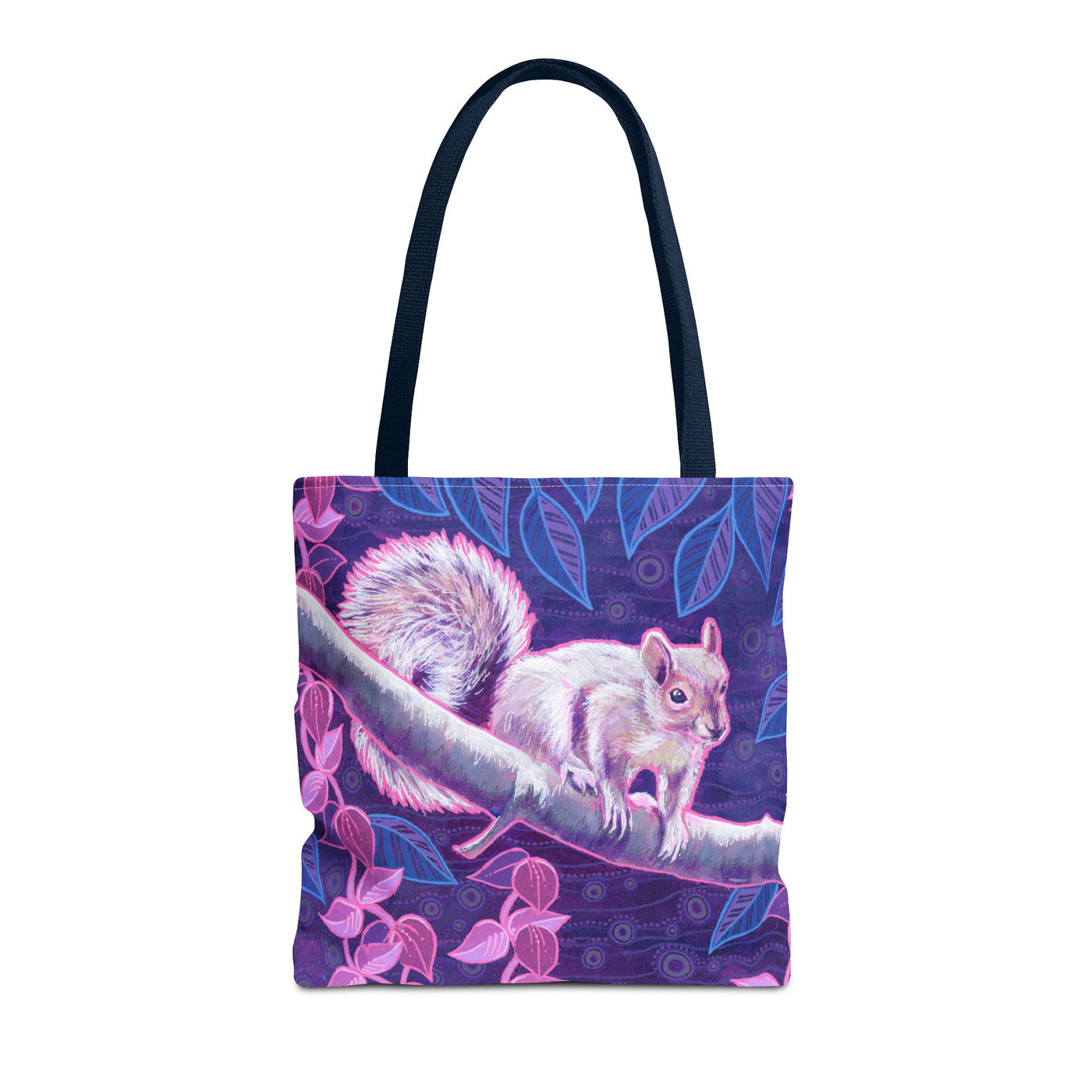 Shy Squirrel Tote Bag