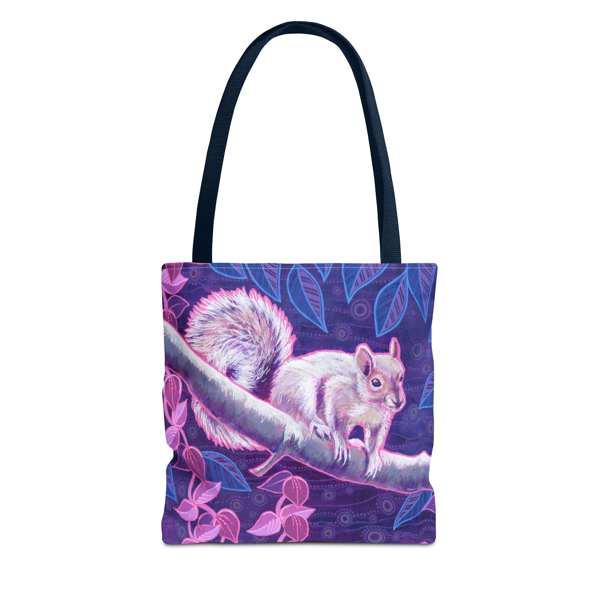 Shy Squirrel Tote Bag