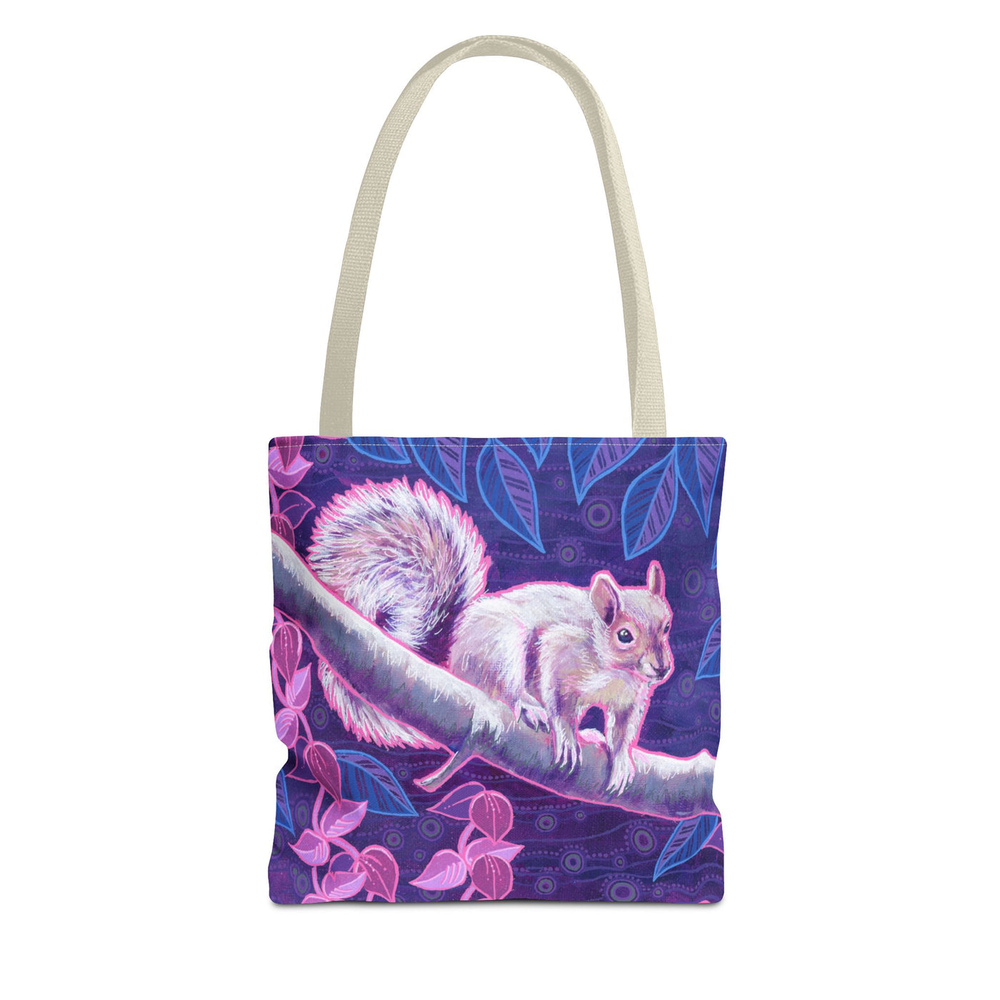 Shy Squirrel Tote Bag