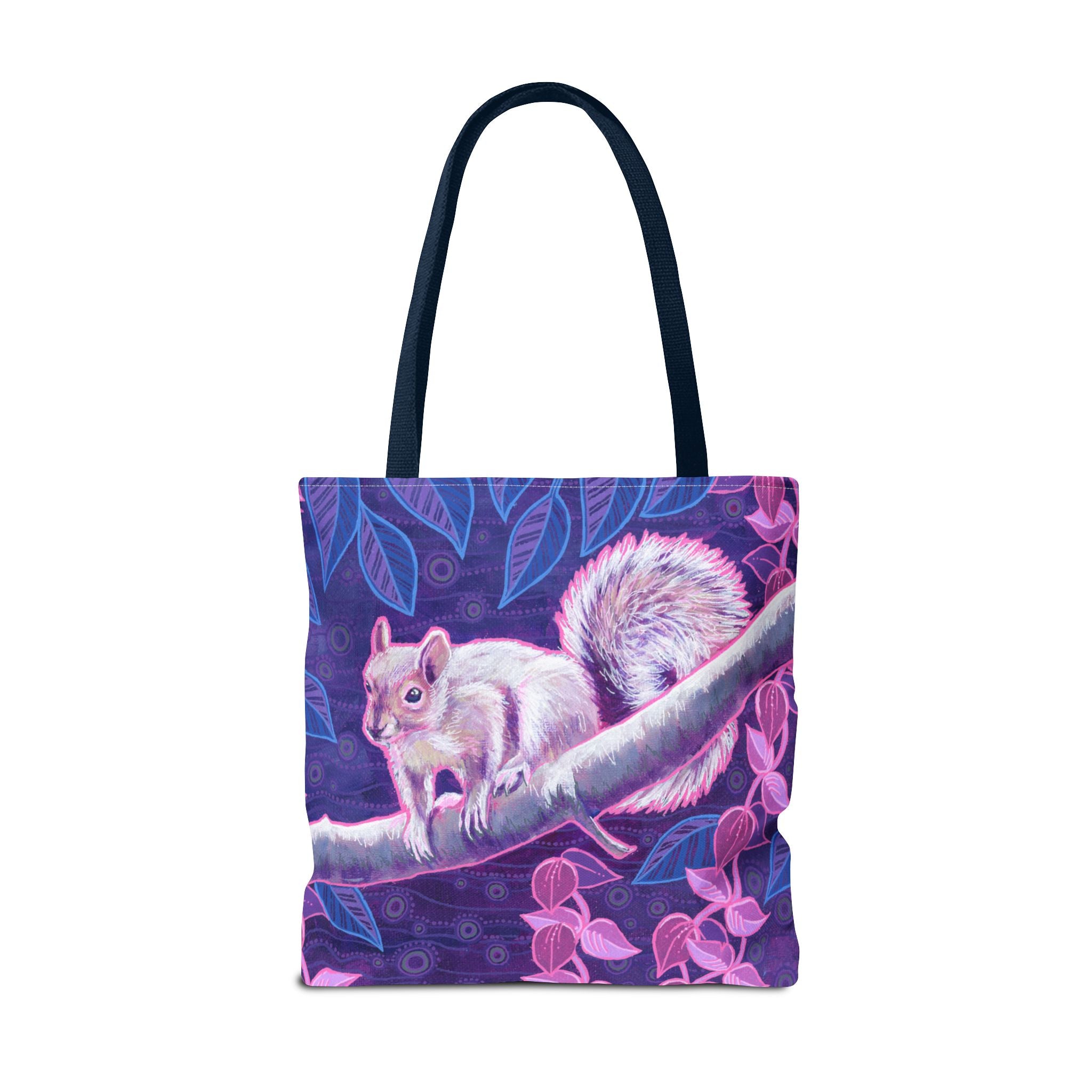 Shy Squirrel Tote Bag