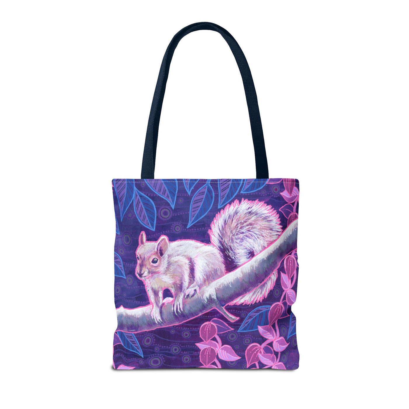 Shy Squirrel Tote Bag