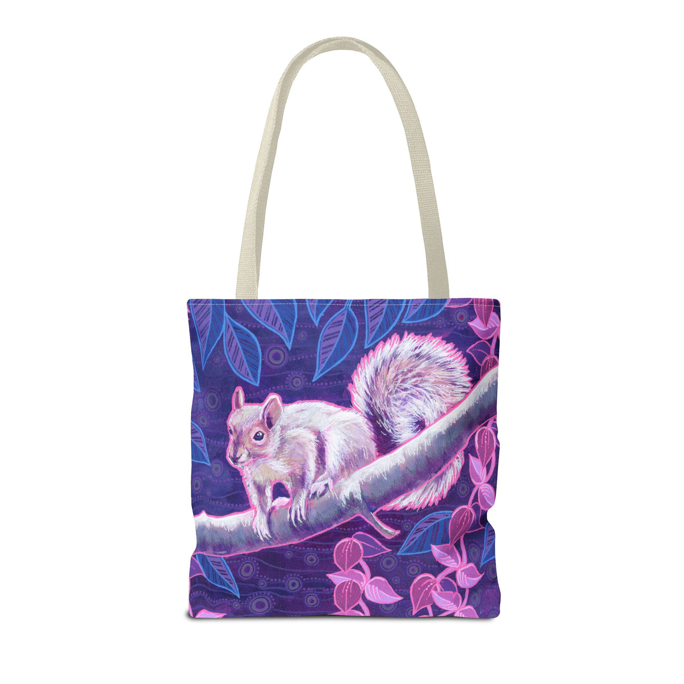 Shy Squirrel Tote Bag