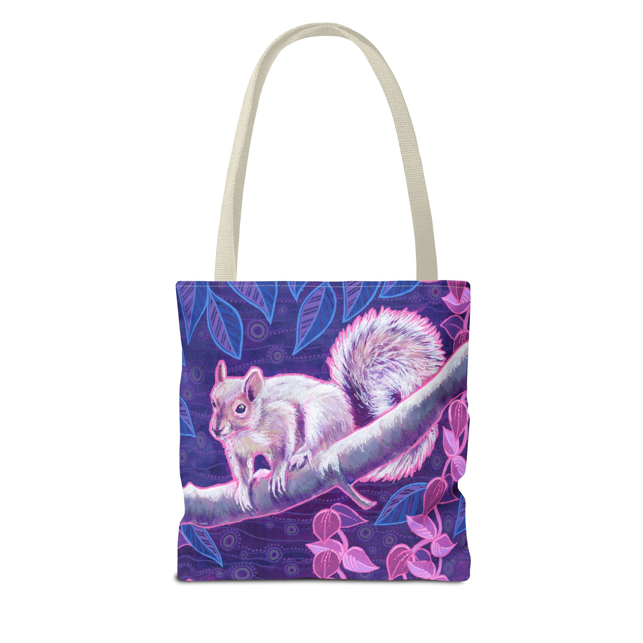 Shy Squirrel Tote Bag