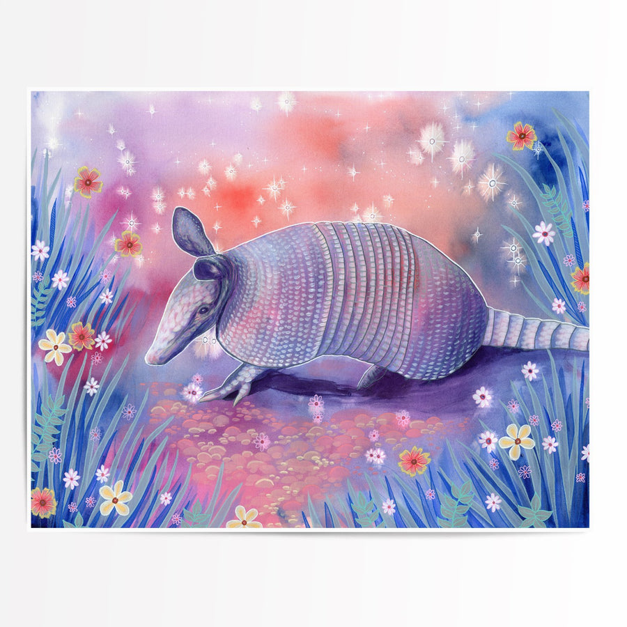 The Armadillo (Southwest Critters) - Fine Art Print