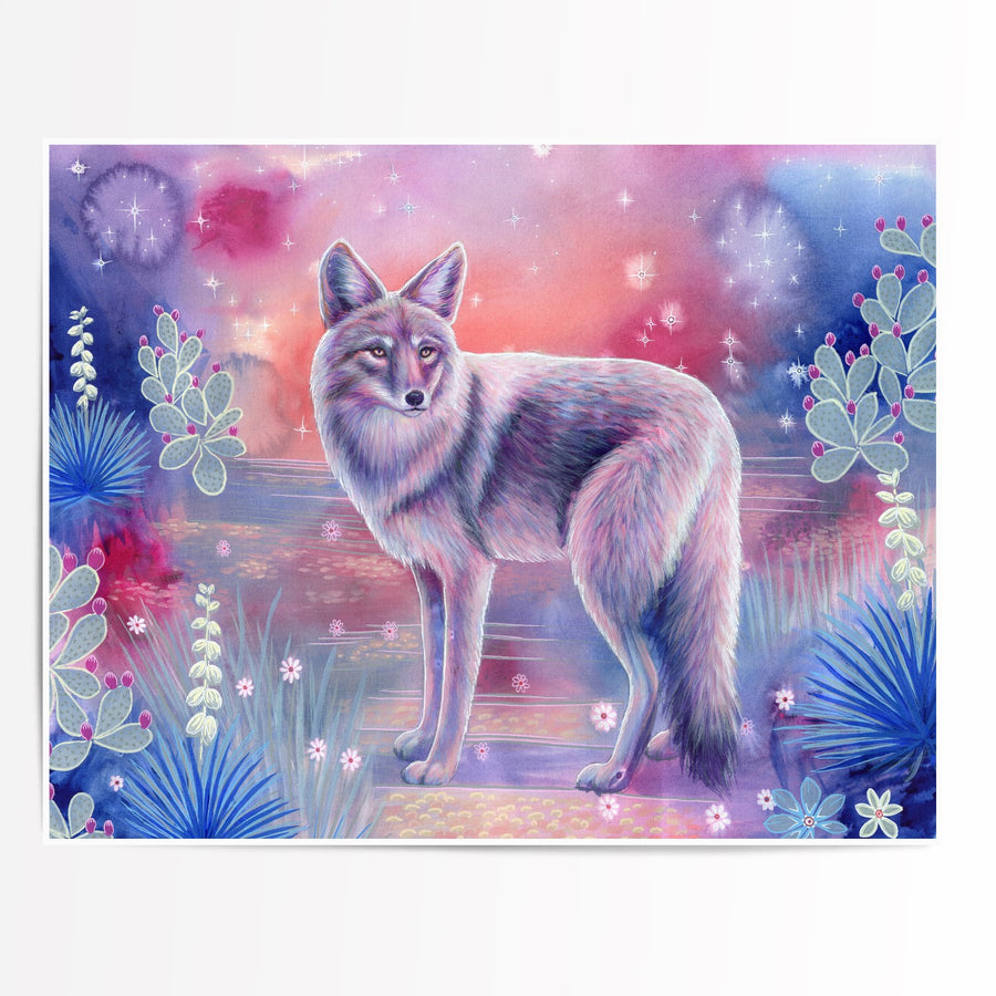 The Coyote (Southwest Critters) - Fine Art Print