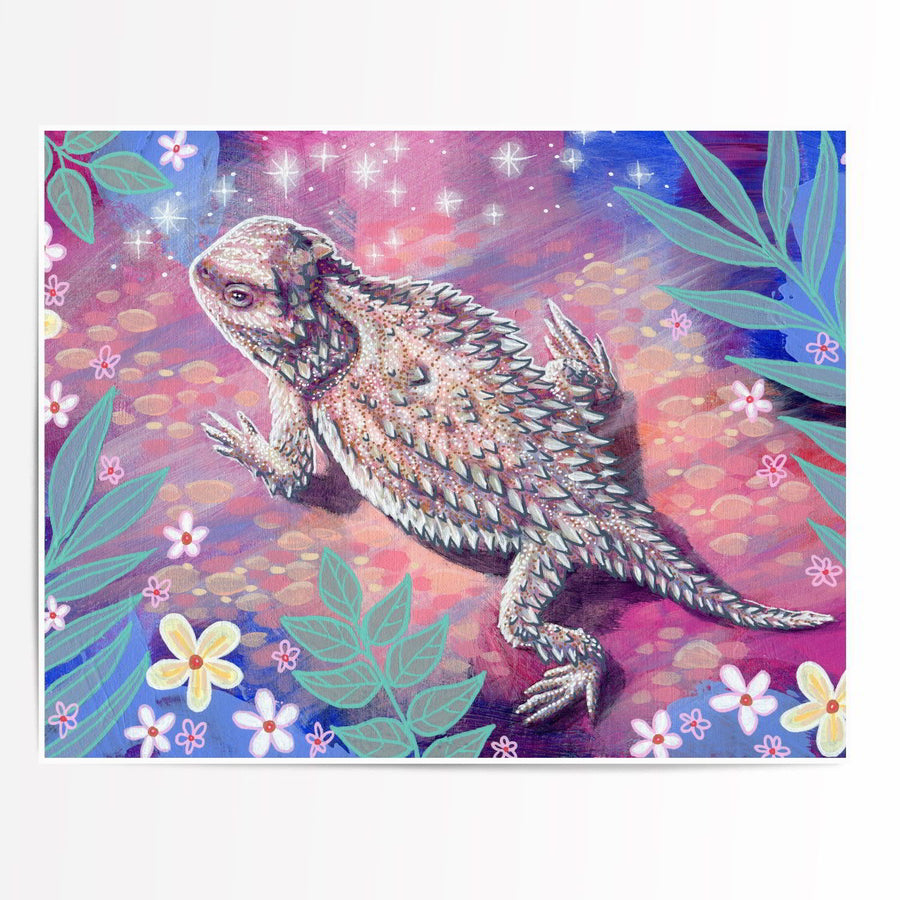 The Horny Toad (Southwest Critters) - Fine Art Print