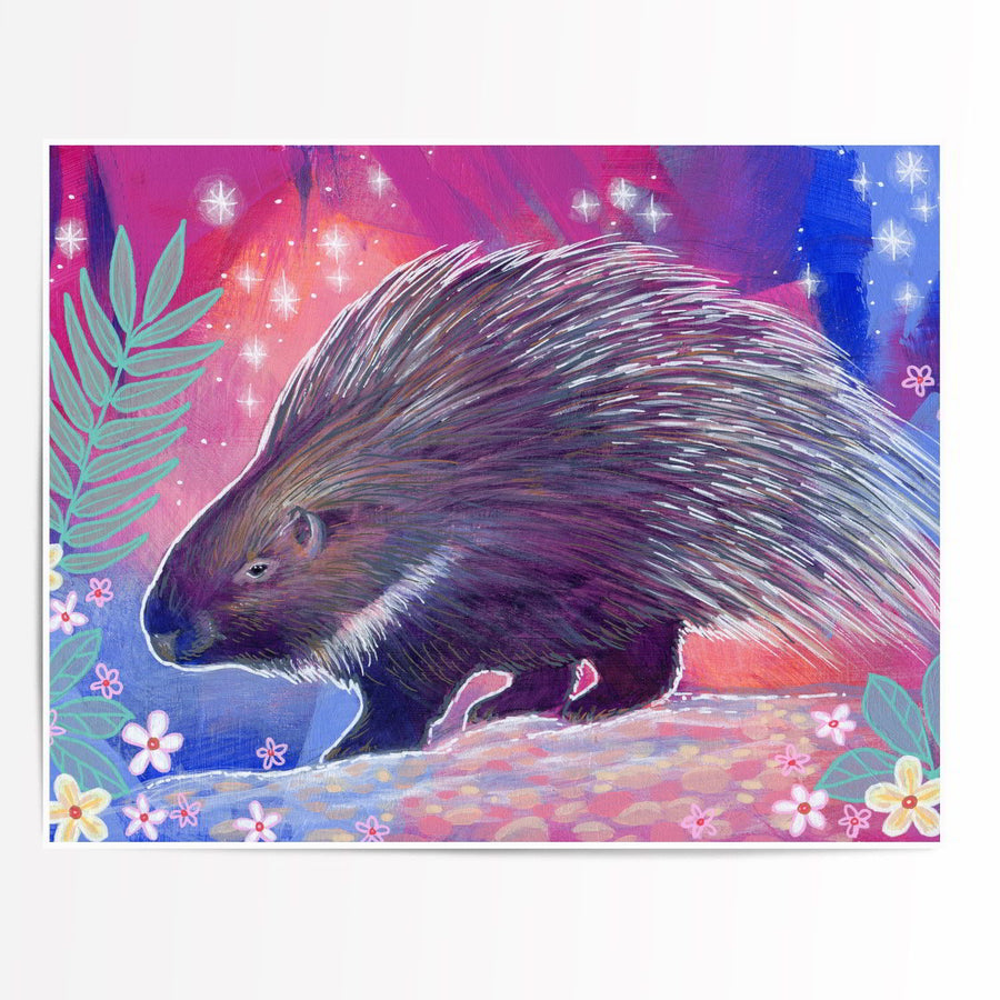 The Porcupine (Southwest Critters) - Fine Art Print