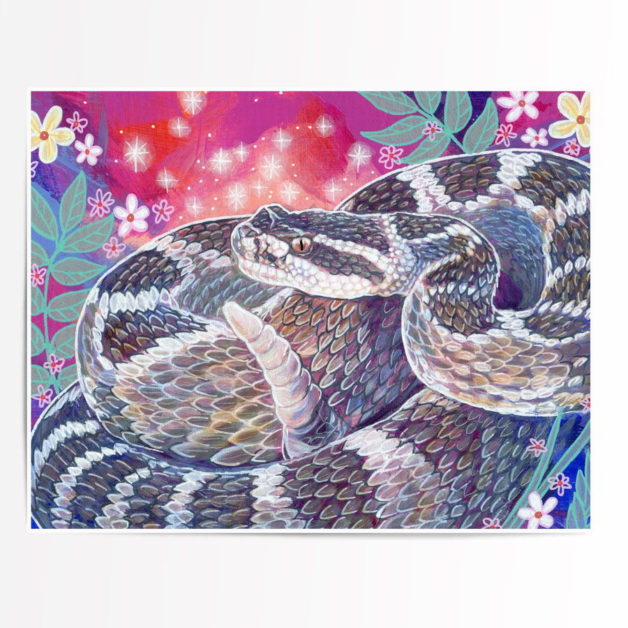 The Rattlesnake (Southwest Critters) - Fine Art Print