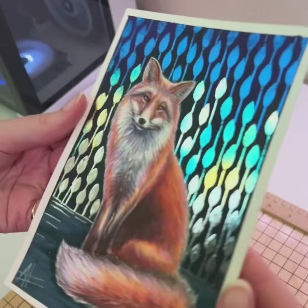 Shimmering Fox - Original Artwork